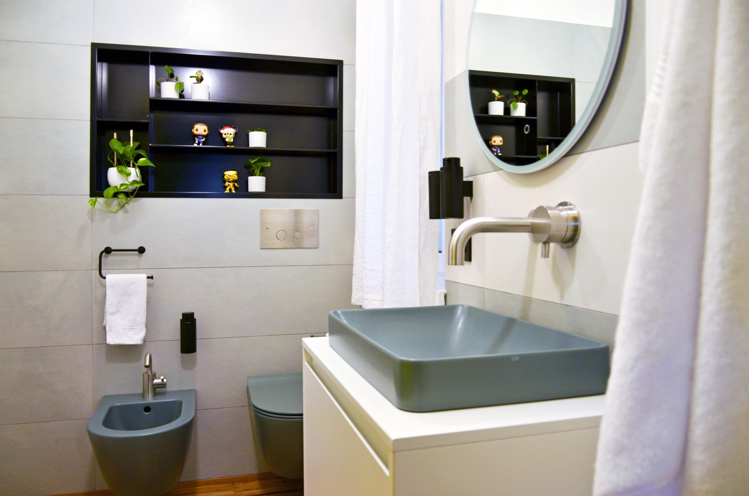 Bagno di servizio per la casa di Design Outfit